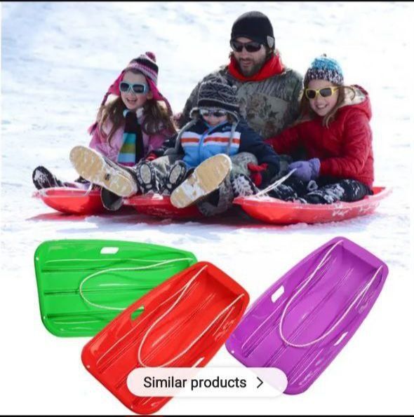 Санки - ледянка (салазки) для детей и взрослых из прочного пластика