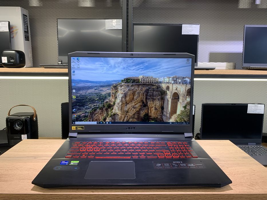 Ноутбук Acer Nitro 5, Core i7-11800H/16GB/SSD1TB/RTX3050, 10904/A10