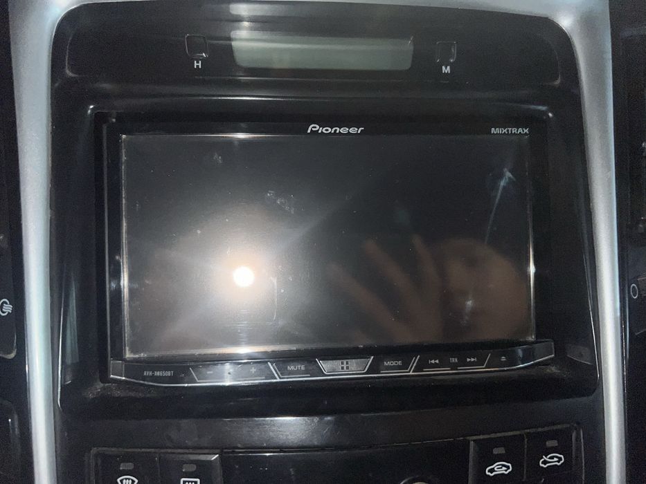 сабвуфер с усилогом и пионер