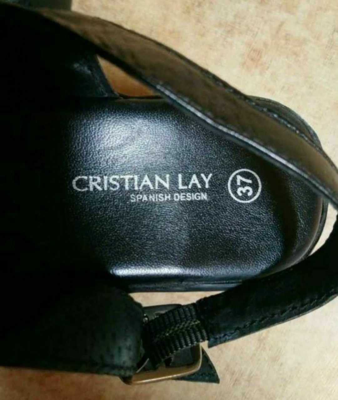 37 Sandale piele Cristian Lay noi