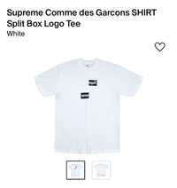 Supreme x Comme des garcon tee/тениска