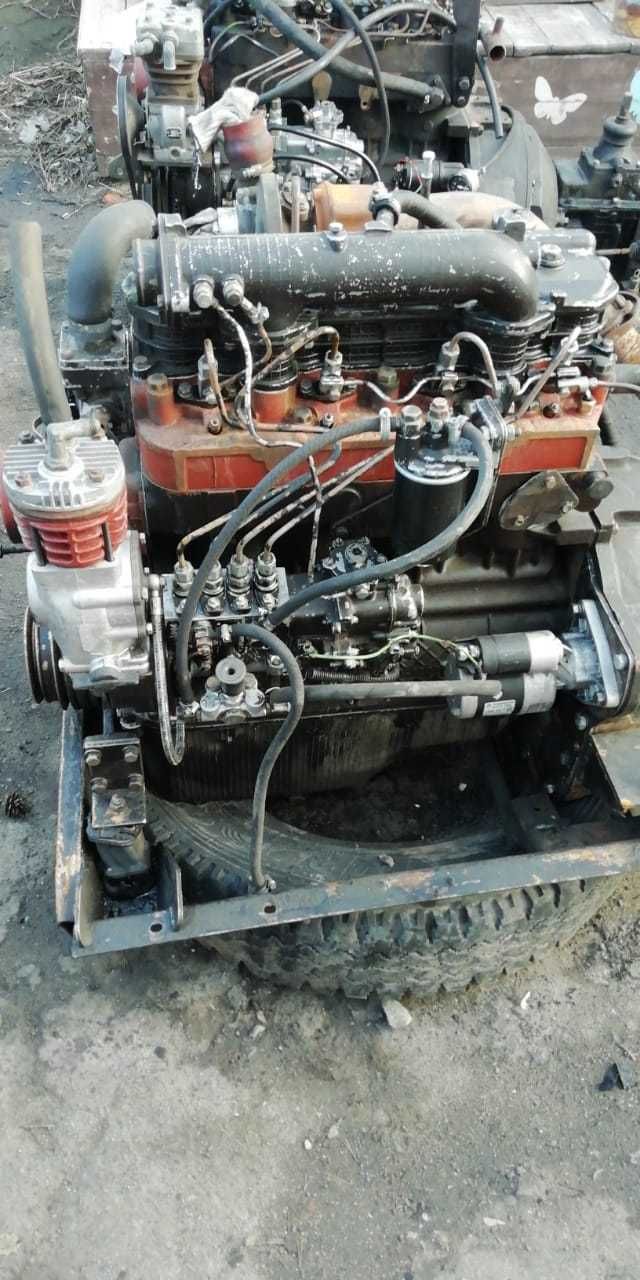 двигатель Д-245 турбированный с коробкой и сцеплением