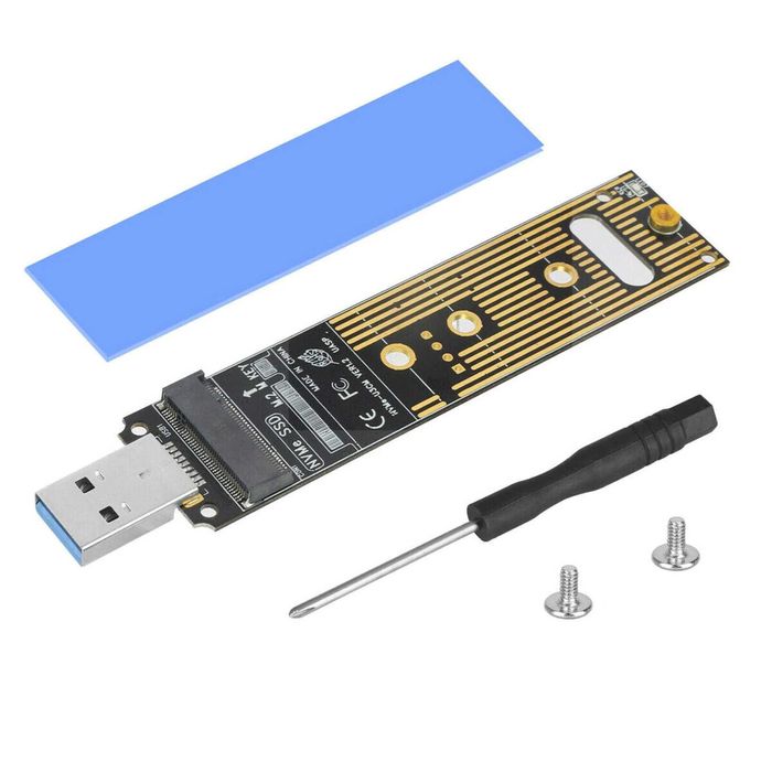 Adaptor SSD M.2 NVMe (M-Key) la USB 3.0 pentru PC, laptop