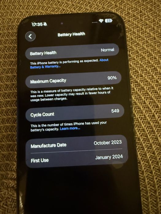 Iphone 15 pro max 256gb