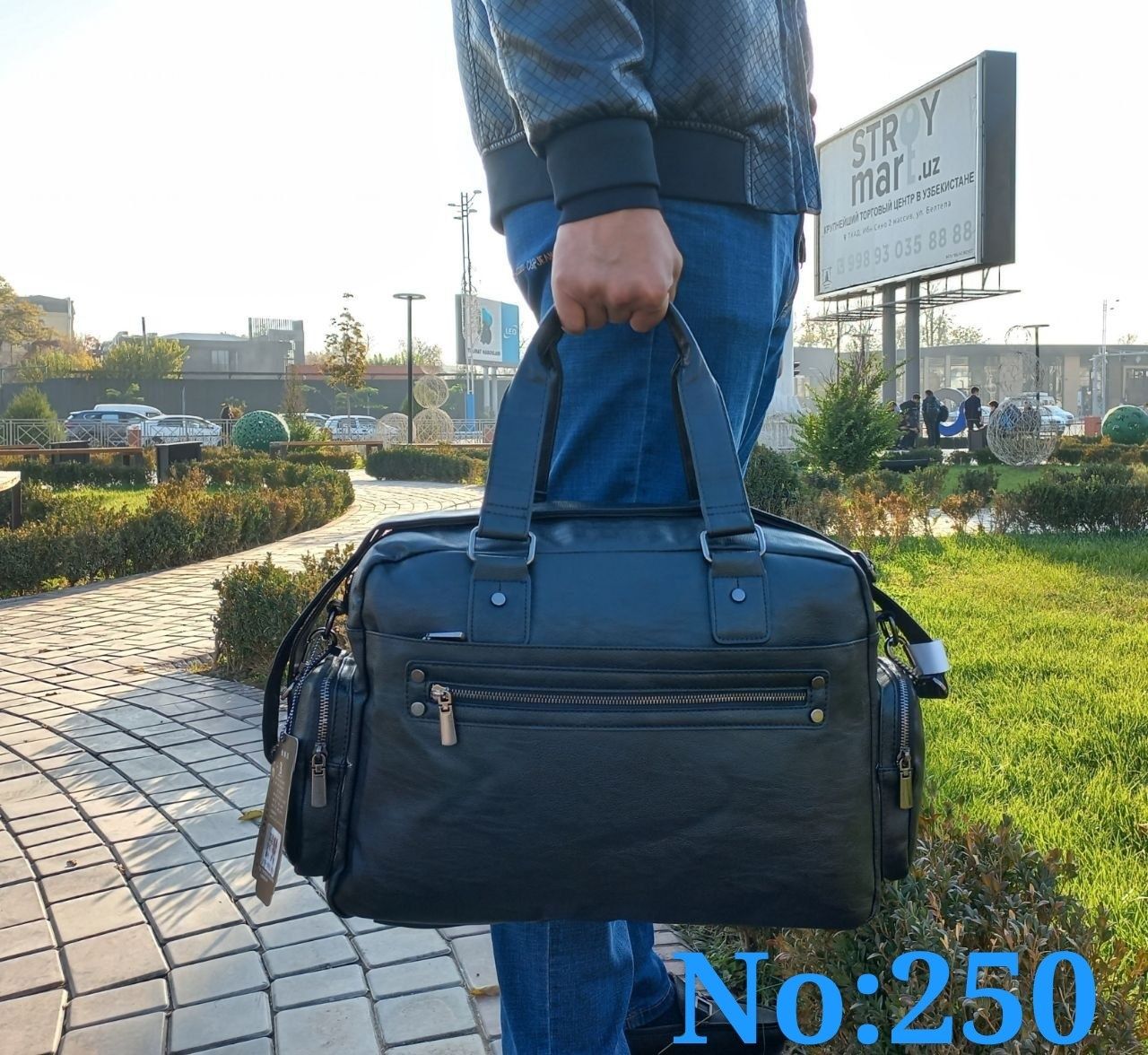 Спортивная дорожная сумка-рюкзак из эко-кожи Binnuo 1569 No:688