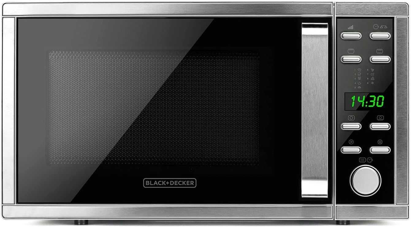 НОВА Микровълнова фурна Black+Decker BXMZ901E с ГАРАНЦИЯ