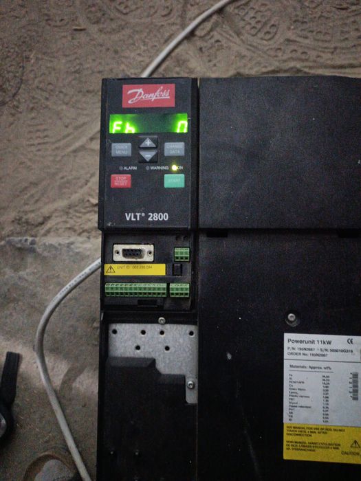 Chastotnik Motor  aborotini sozlash