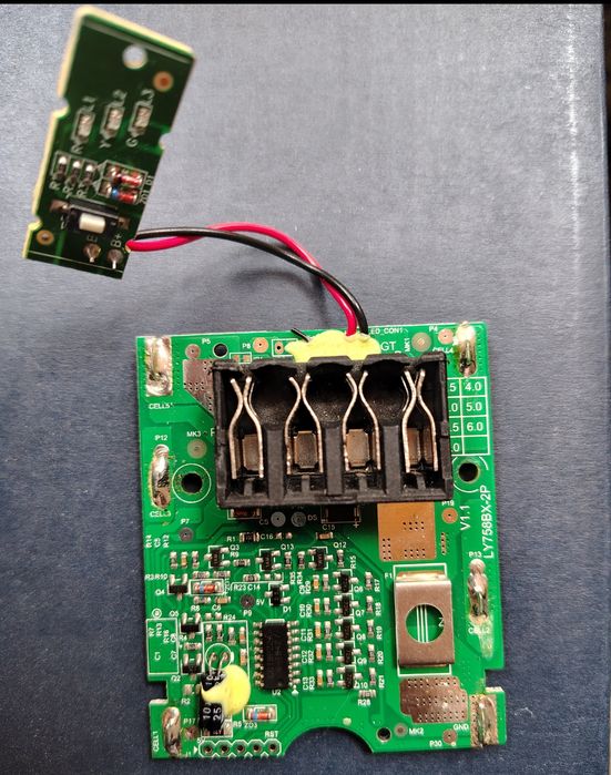 Parkside платка.       от 4 Ah  батерия