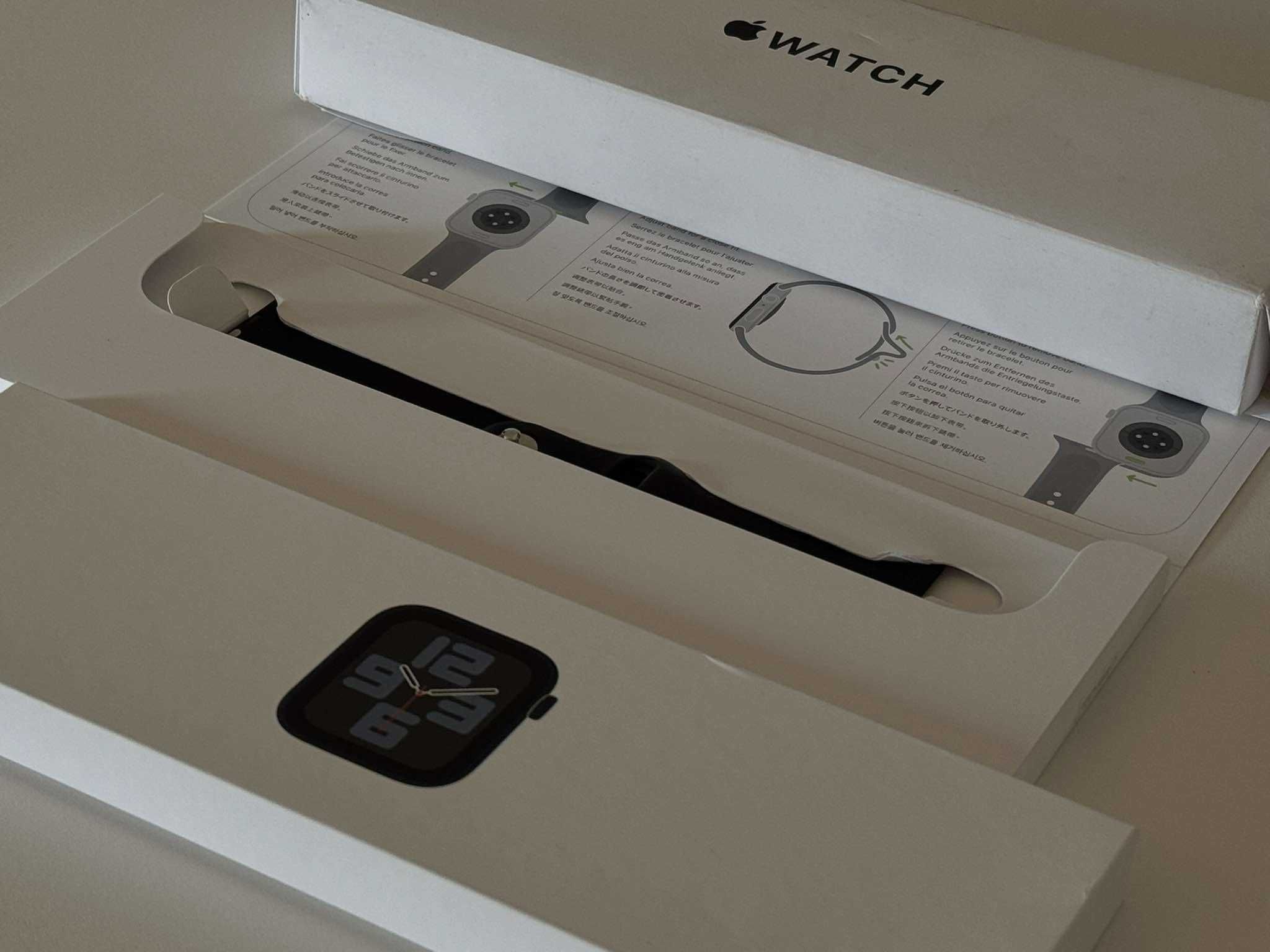Гаранция! Бартер! Apple Watch SE (Gen 2 2024) 44mm Midnight
