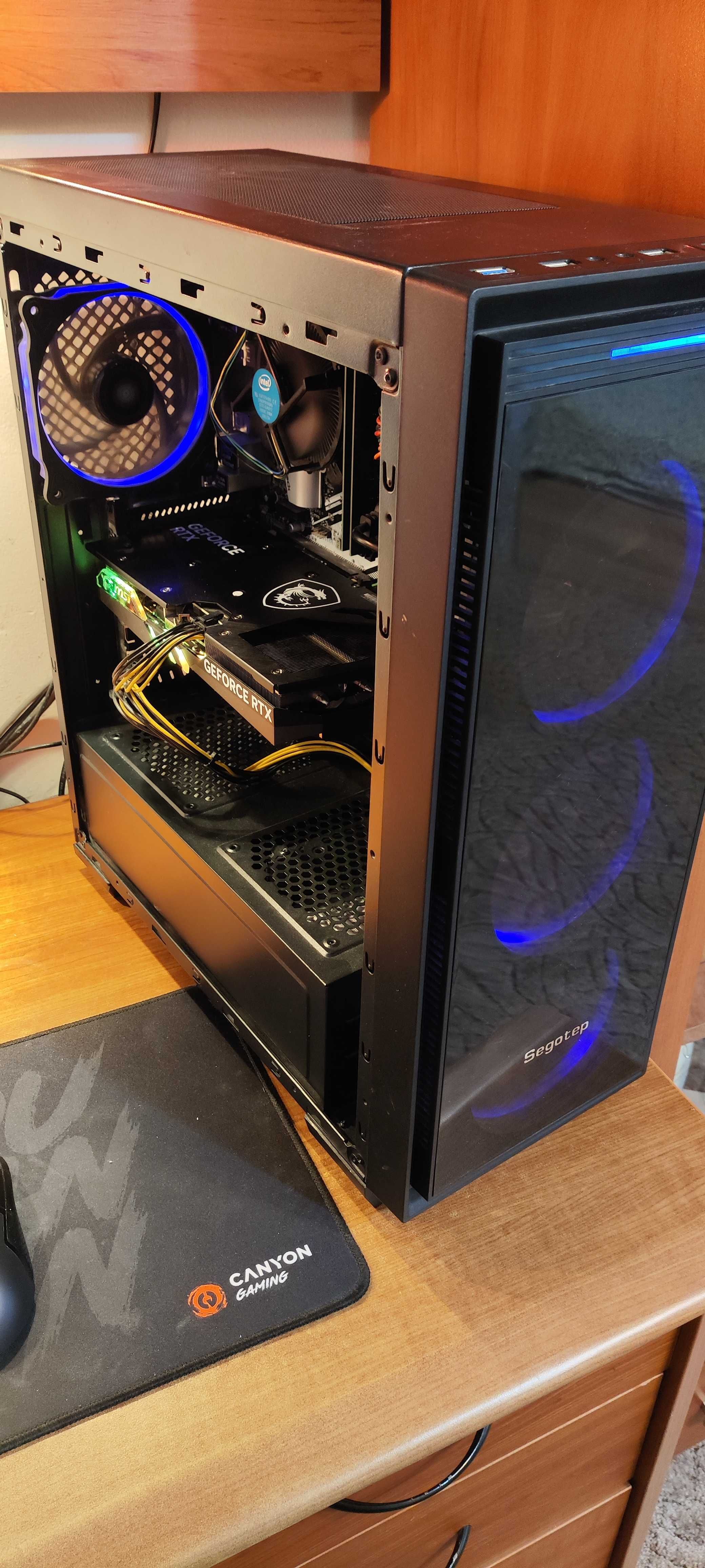 Геймърски компютър(i5 9th gen, 16GB RAM, 1TB HDD)