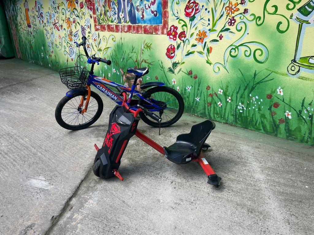 Bicicleta și kart electric copii