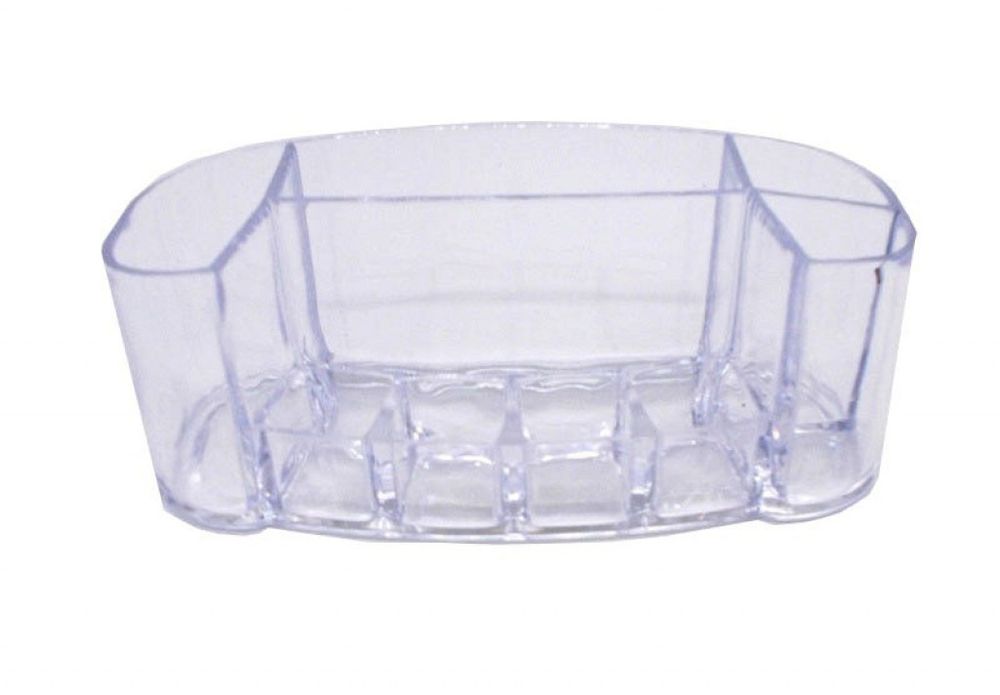 Висококачествен прозрачен акрил е органайзер за грим
Размери: 18,5 х