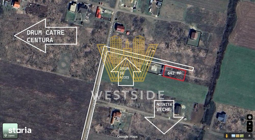 Teren de vanzare, in Mosnita Veche