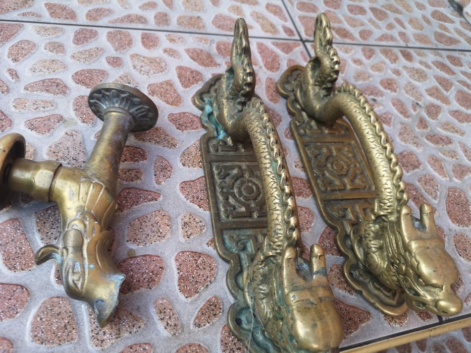 Китайски Дракони от Броиз Дръжки  за Врати И Кран за Вода