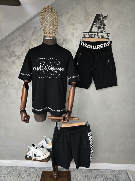 Tricou de bărbați premium, dolce&gabbana, off white, dsquared