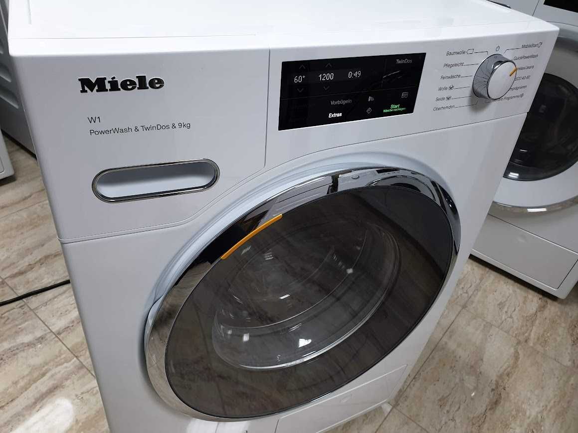 Miele 1600rpm 9кг Wi-Fi TwinDos Пералня Миеле 12м Гаранция