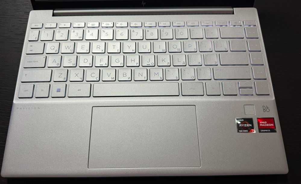 Ноутбук HP Pavilion Aero 13 (AMD Ryzen 7 7735U, 16Gb, SSD 1Tb, 1кг)