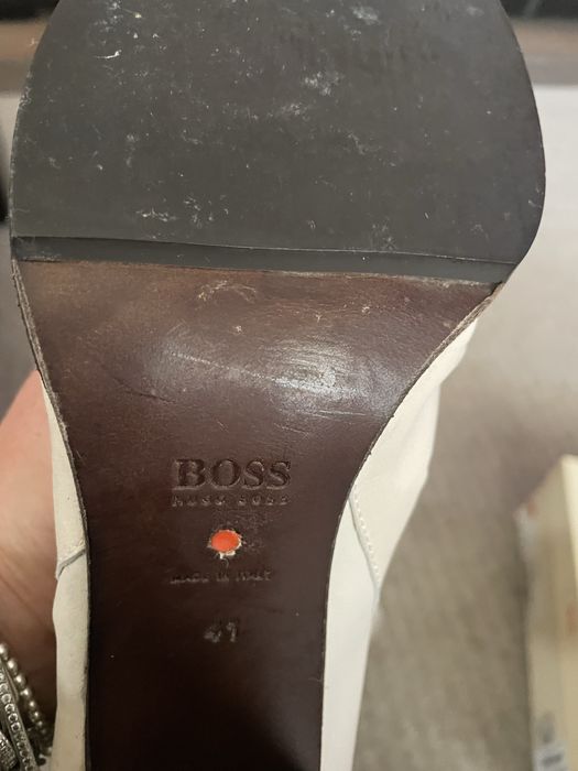 Cizme inalte Hugo Boss