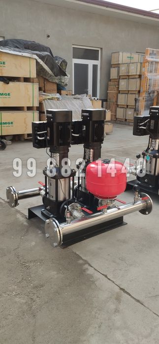 Насосная станция давления воды  от 0,75 до 75 квт