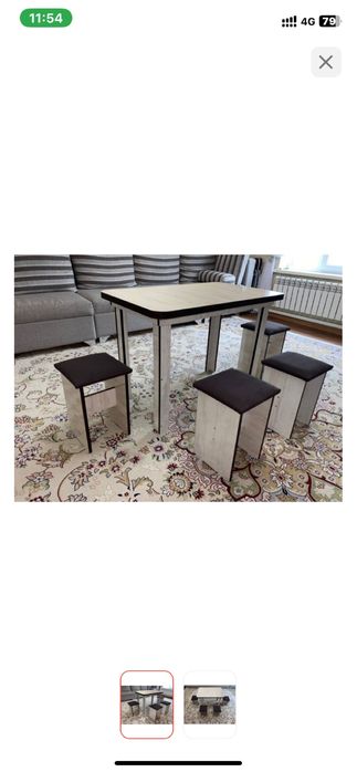 Стол  100х60 комплект