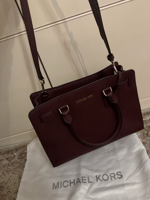 Geanta Michael Kors, Burgundy/Visinie, Conditie Excelenta
