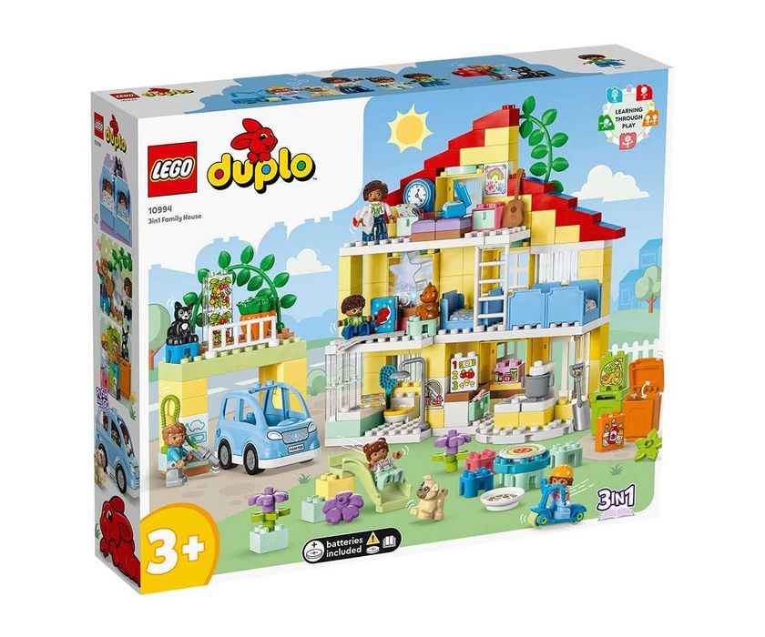 LEGO DUPLO Town 10994 - 3in1 Family House / Семейна къща 3 в 1