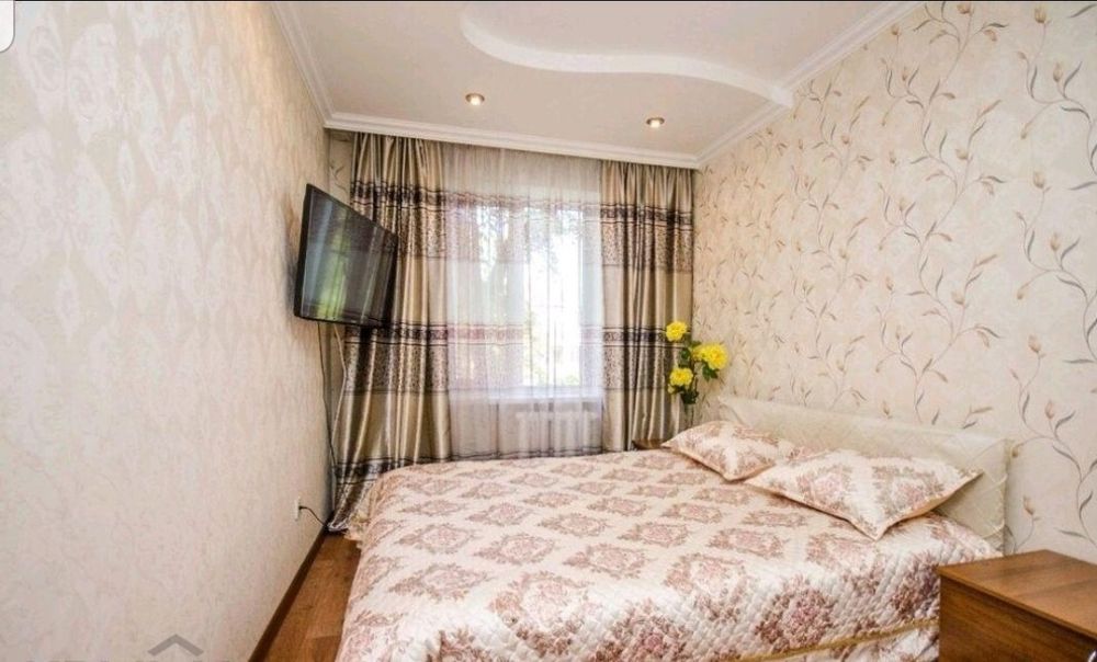 Квартира посуточно на Иманова Кенесары ЕНУ, по часам, на ночь