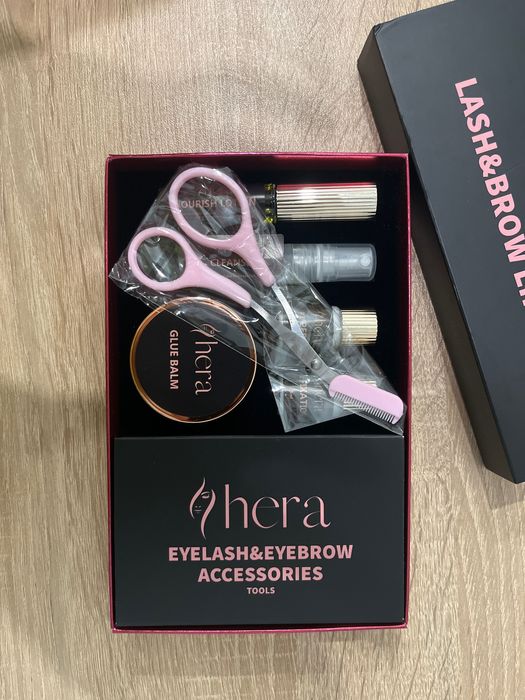 HERА Комплект за извиване на мигли