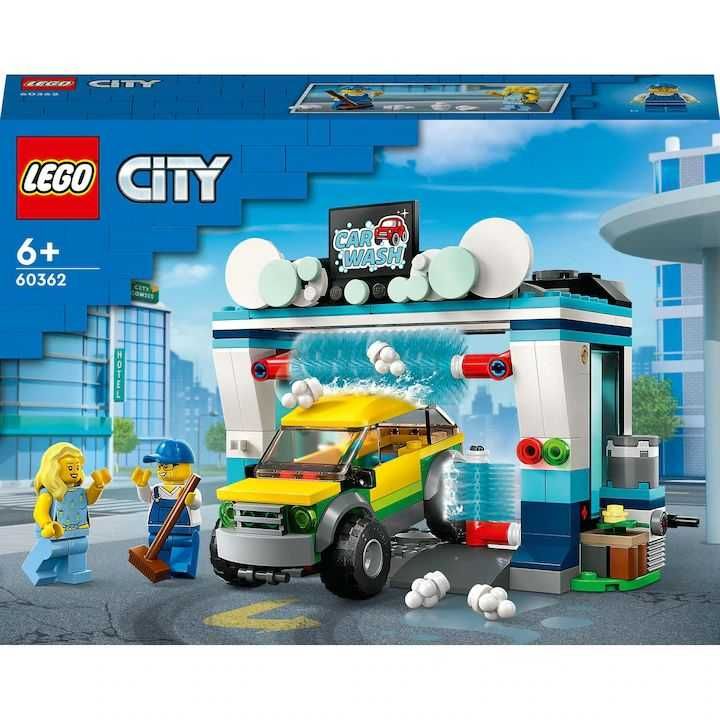 Lego 60362, LEGO® City - Spalatorie de masini 60362, 243 piese