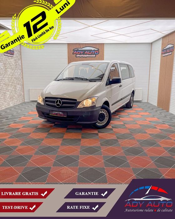 Mercedes-Benz Vito 8+1 Locuri . Livrare gratis, Garantie 12 luni, Test drive, Buy-back,