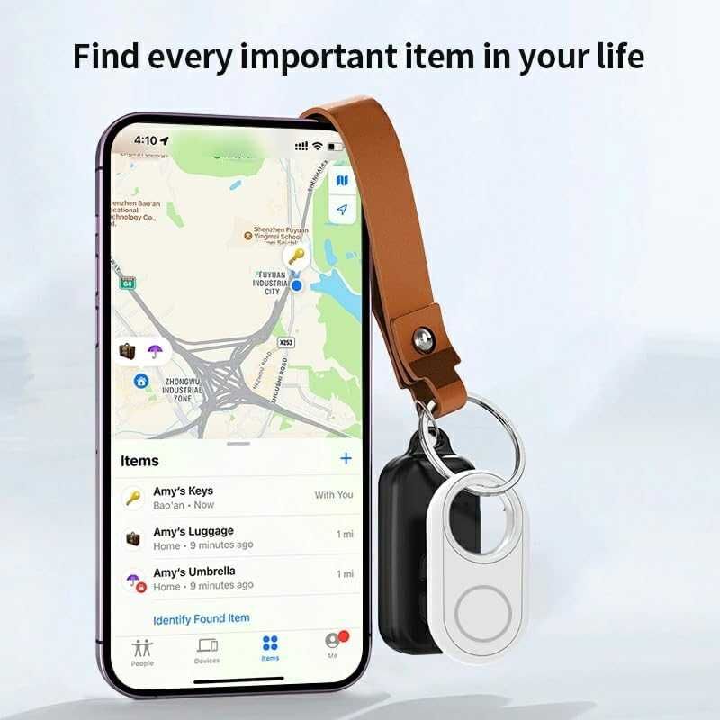 Нови Air Tracker комплект 2 броя локатор за ключове, багаж и портфейл