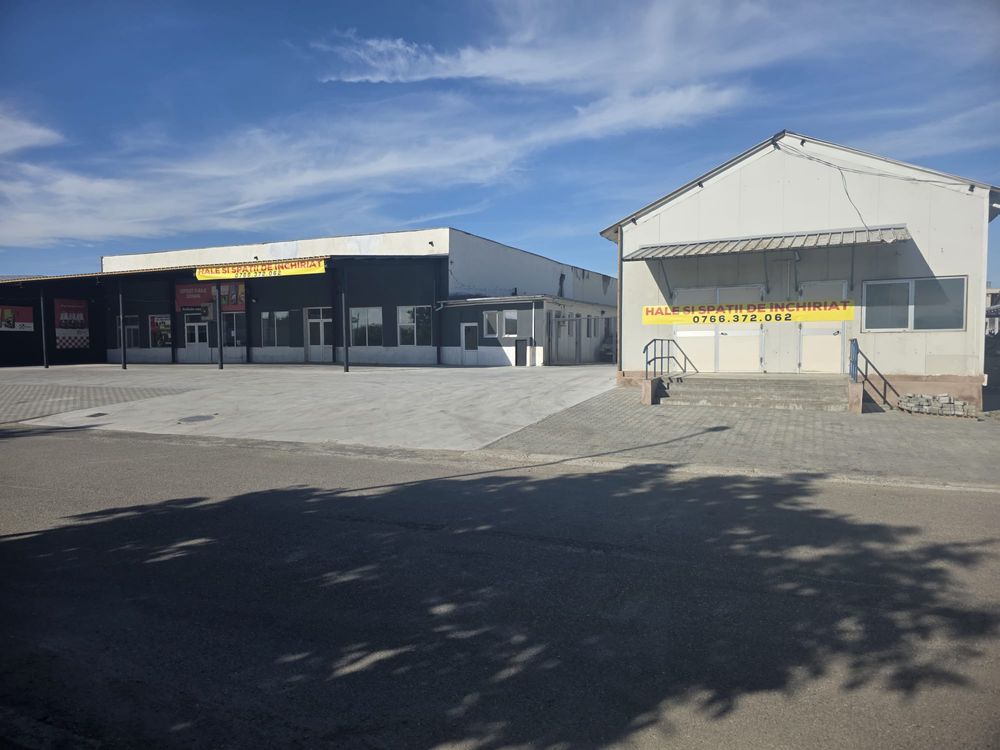 Inchiriez hale si birouri vaslui vad comercial.