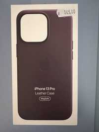 Iphone 13 Pro Leather Case Dark Cherry