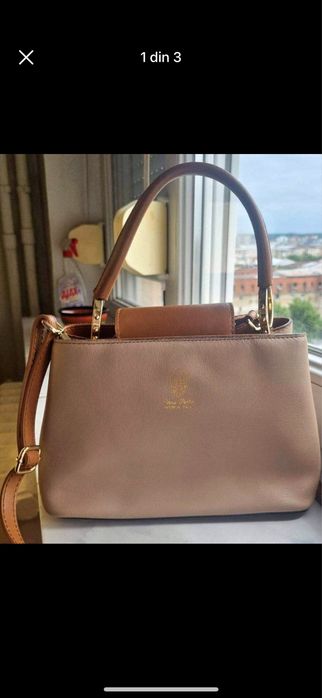 Geanta piele naturala