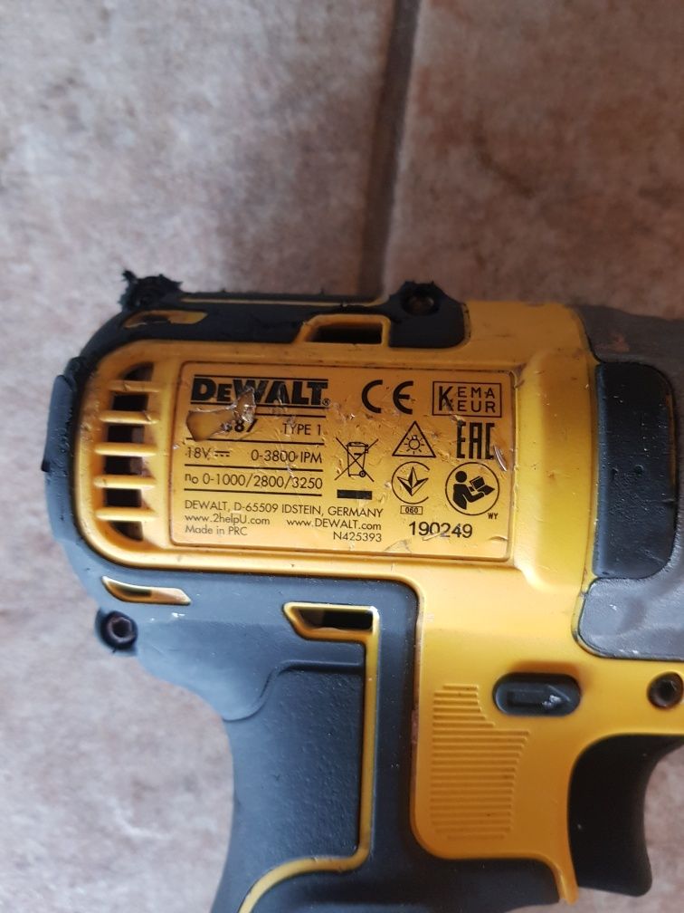 impact dewalt motor brushless