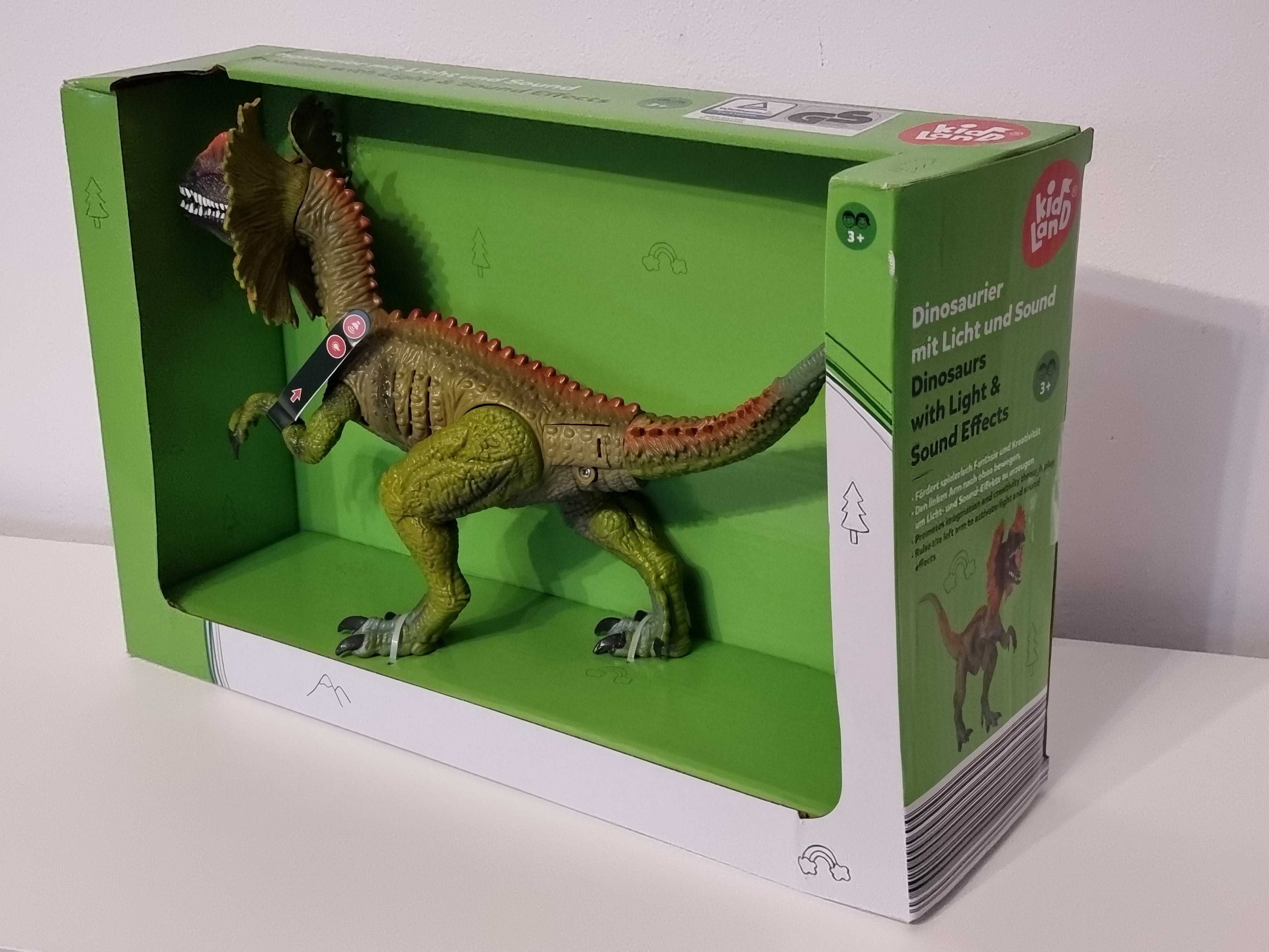Dilophosaurus cu baterii - Dinozaur cu lumina si sunete