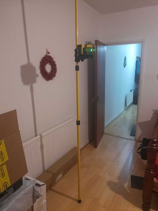 Nivela laser 360 de grade, autonivelare 3D cu telescop 2,8metri