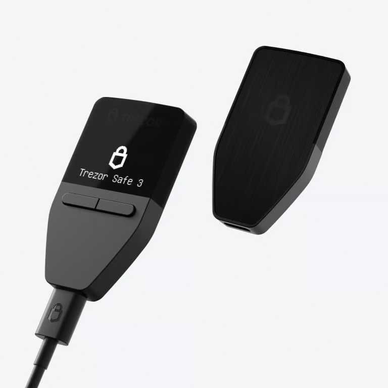 Portofel Electronic Criptomonede Trezor Safe 3