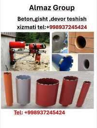 Beton teshish xizmati Samarqand ,Jomboy,bulungur