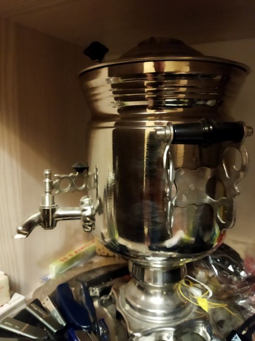 Чайник, плитка,самовар, мороженница Тиффани