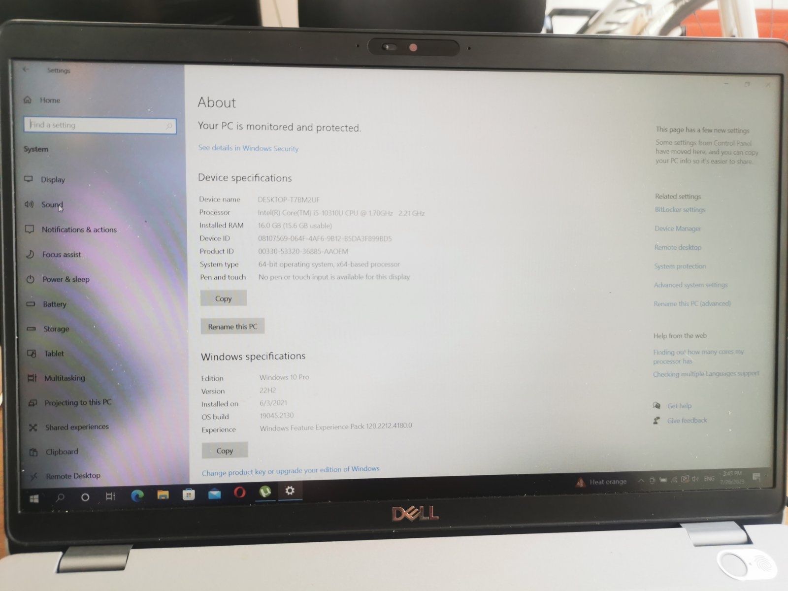 Dell latitude 5510