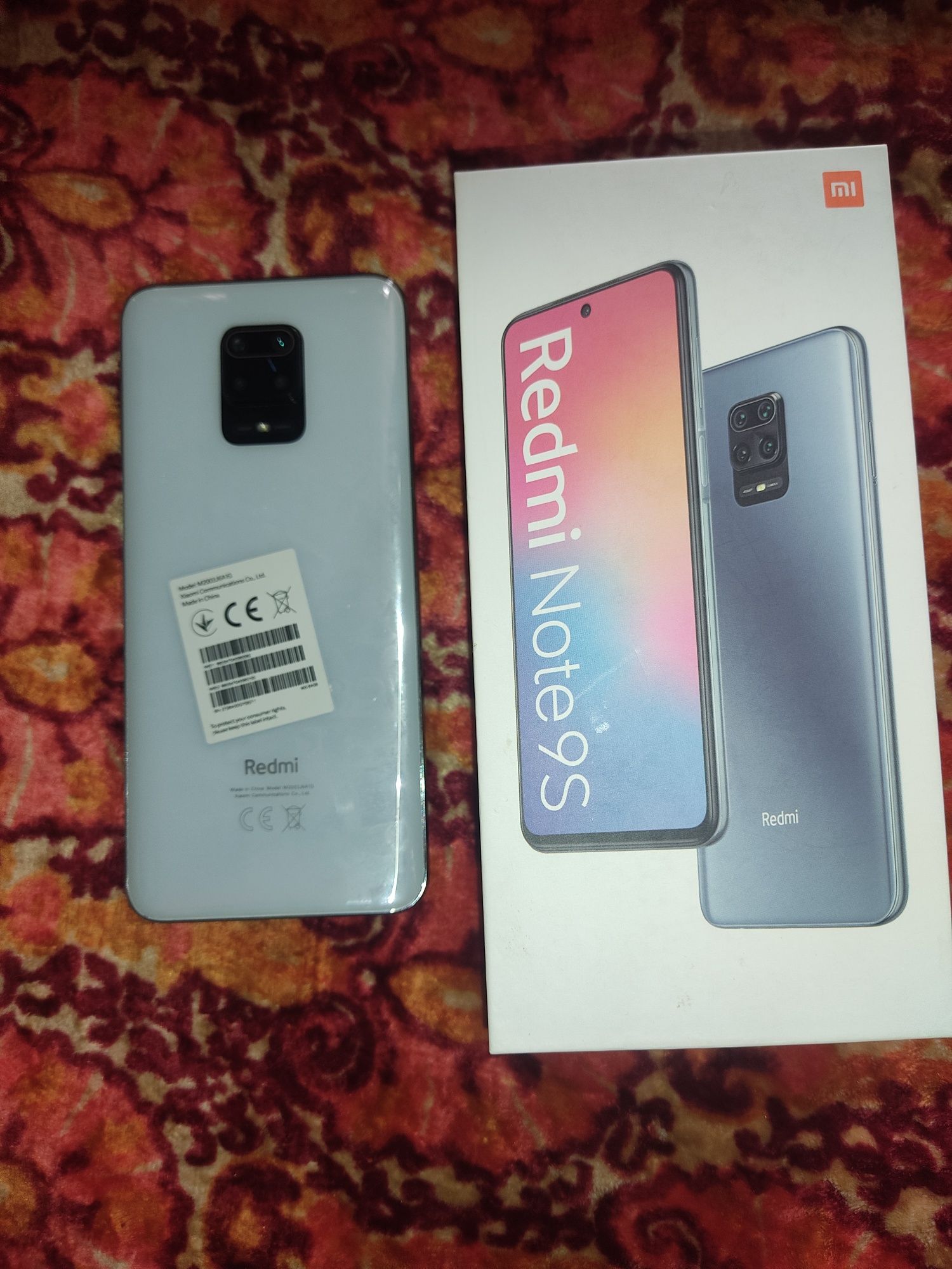 Продам Redmi 9s 64 gd идиал каробка документ есть