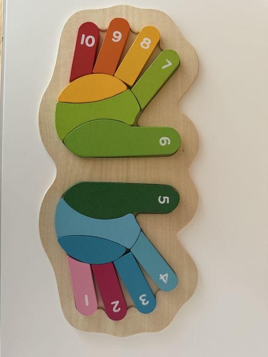 Дървени пъзели - различни видове възраст 1+