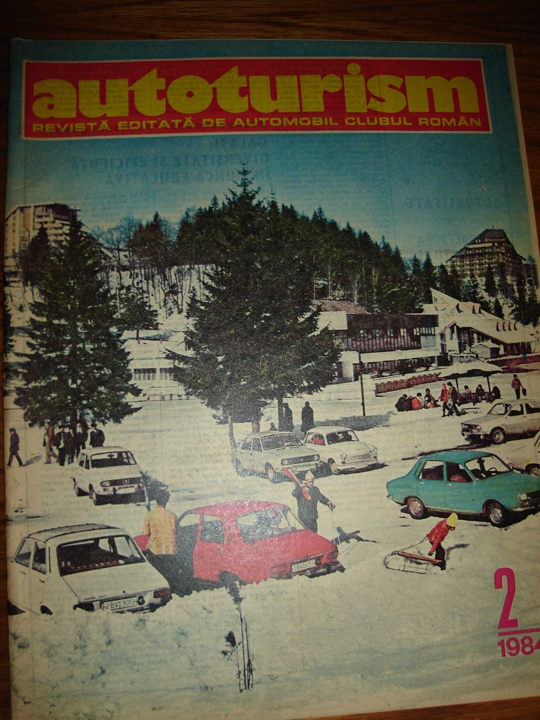 Revista AUTOTURISM colectie 1984 - 1988