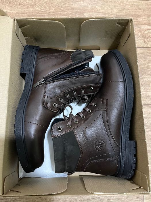 Ботинки зимние мужские натуральная кожа