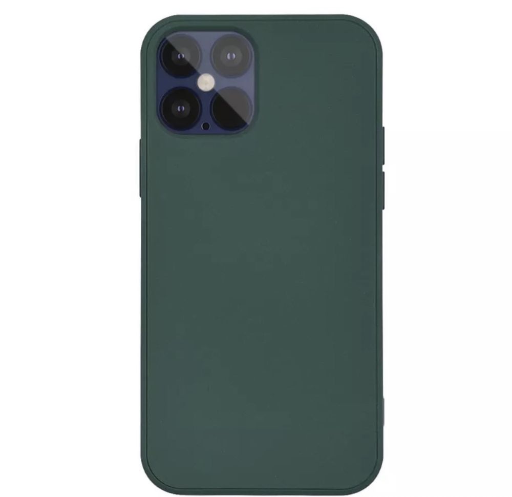 Husa Square Case Silicon Catifea Interior - Iphone 11 PRO 11 PRO MAX