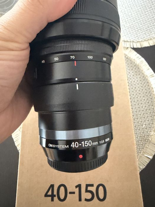 Obiectiv Om System 40-150mm 2.8 garantie, ca nou OLYMPUS