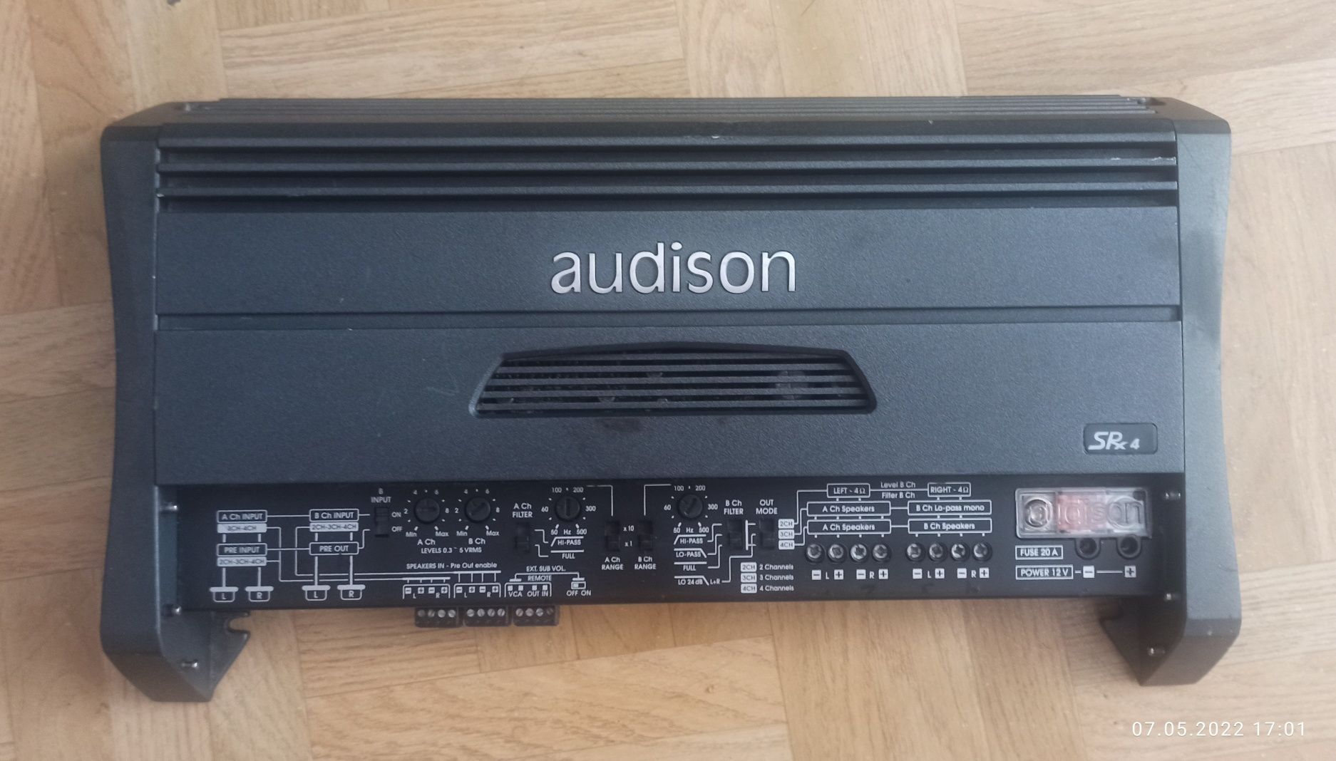 Продам усилители Audison SRX 4.1 и Sony Xplod XM-N1004.