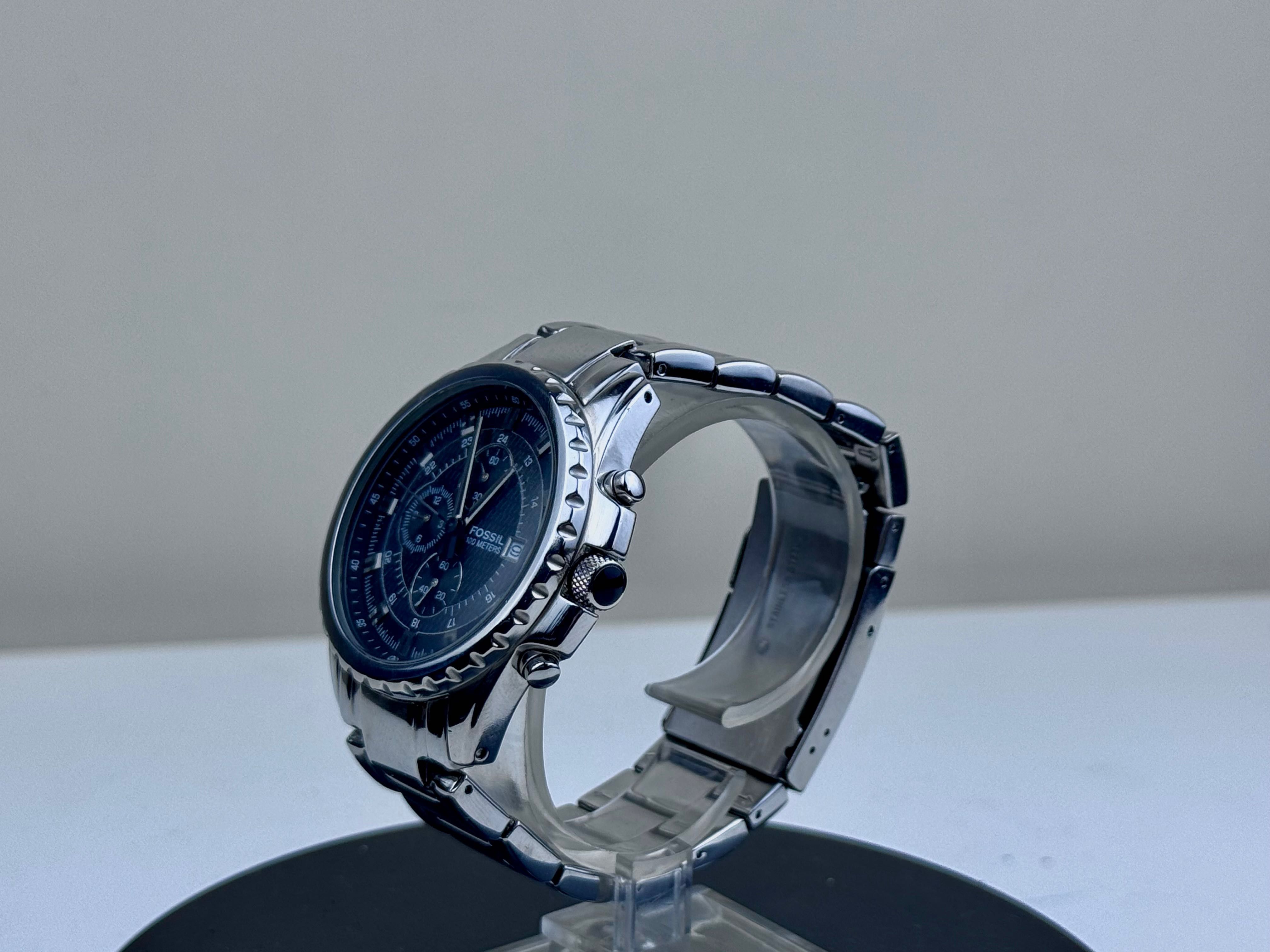 Fossil Decker – мъжки хронограф, отлично състояние