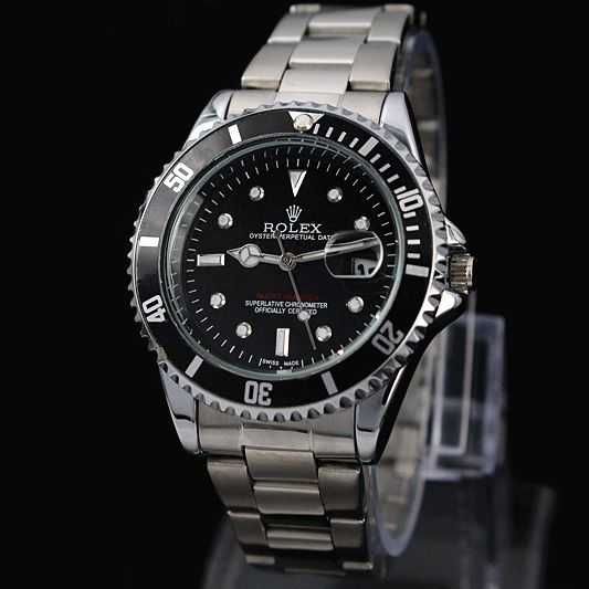 Ceas ROLEX SUBMARINER Silver&Black (tissot seiko omega) REDUS